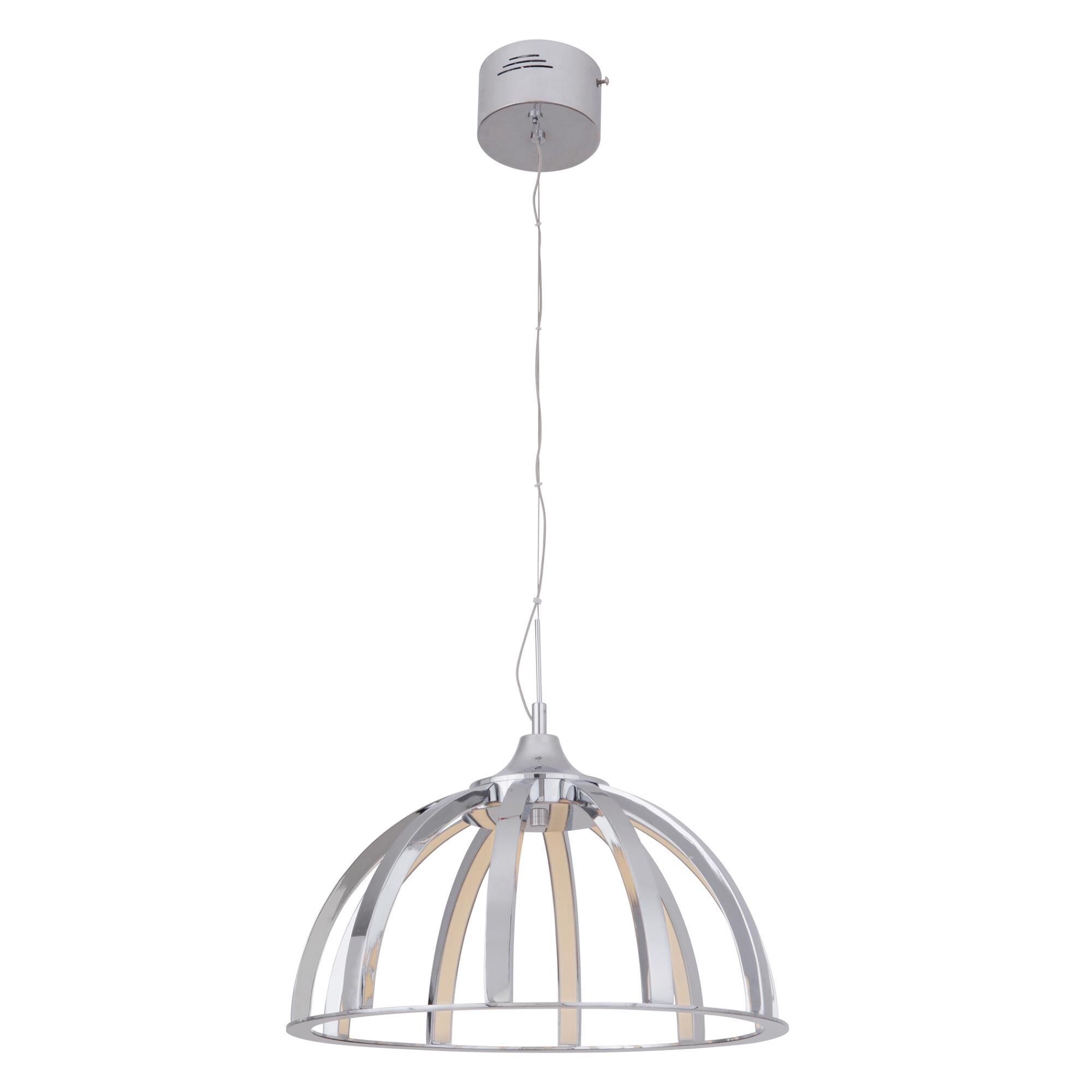 Shown in Chrome finish and Yes glass and Yes shade